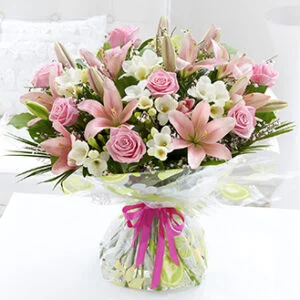 Summer Rose Hand-tied